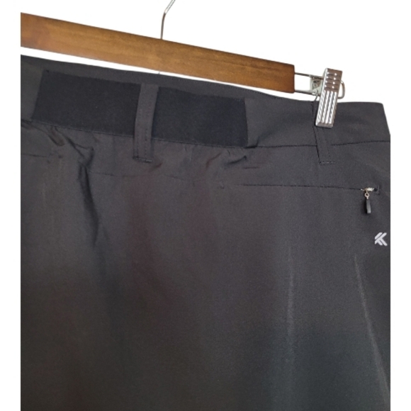 Kyodanbgolf Black Skort with Zipper Pockets Suze Medium - Picture 8 of 10